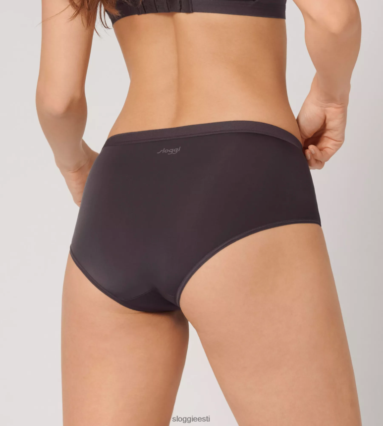 püksid | sloggi naised vau mugavad kõrge vöökohaga püksid 2Z6P64520 lillakas hall