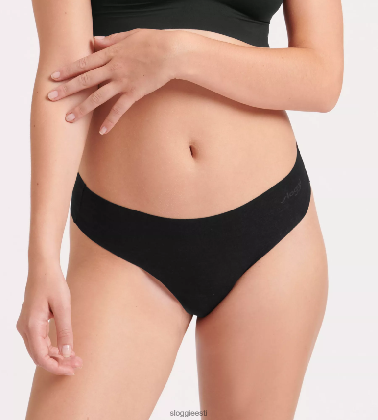 püksid | sloggi naised nullmodaalne 2.0 string 2Z6P64117 must