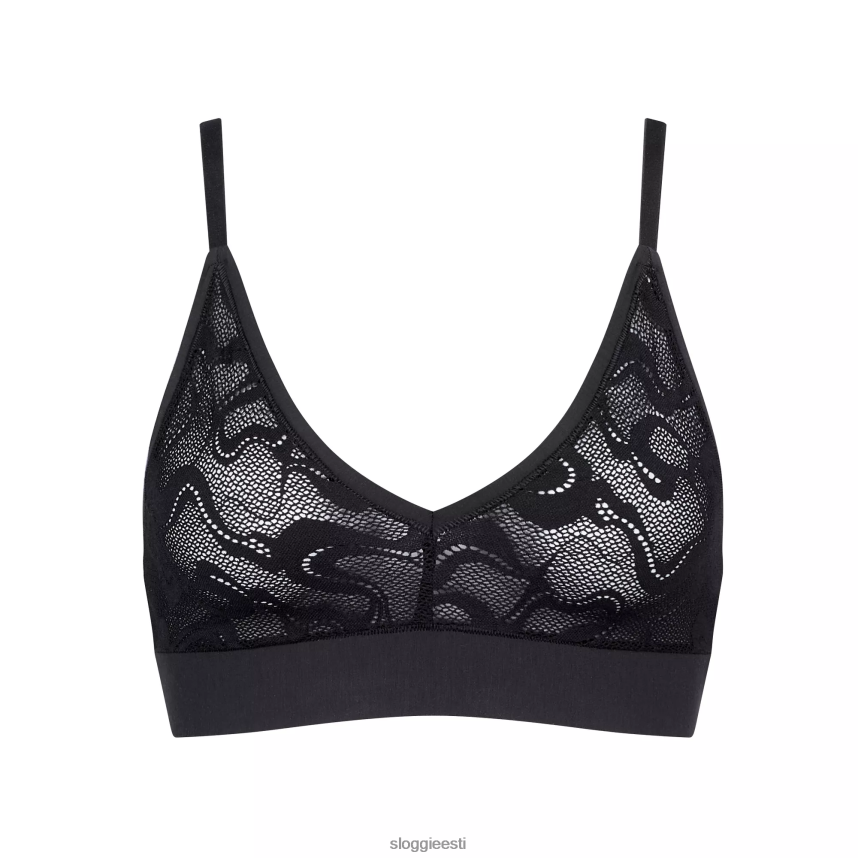 rinnahoidjad | sloggi naised go allround pits bralette 2Z6P64345 must