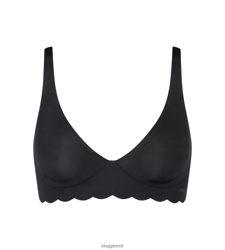 rinnahoidjad | sloggi naised null-mikrokiust bralette 2Z6P64302 must