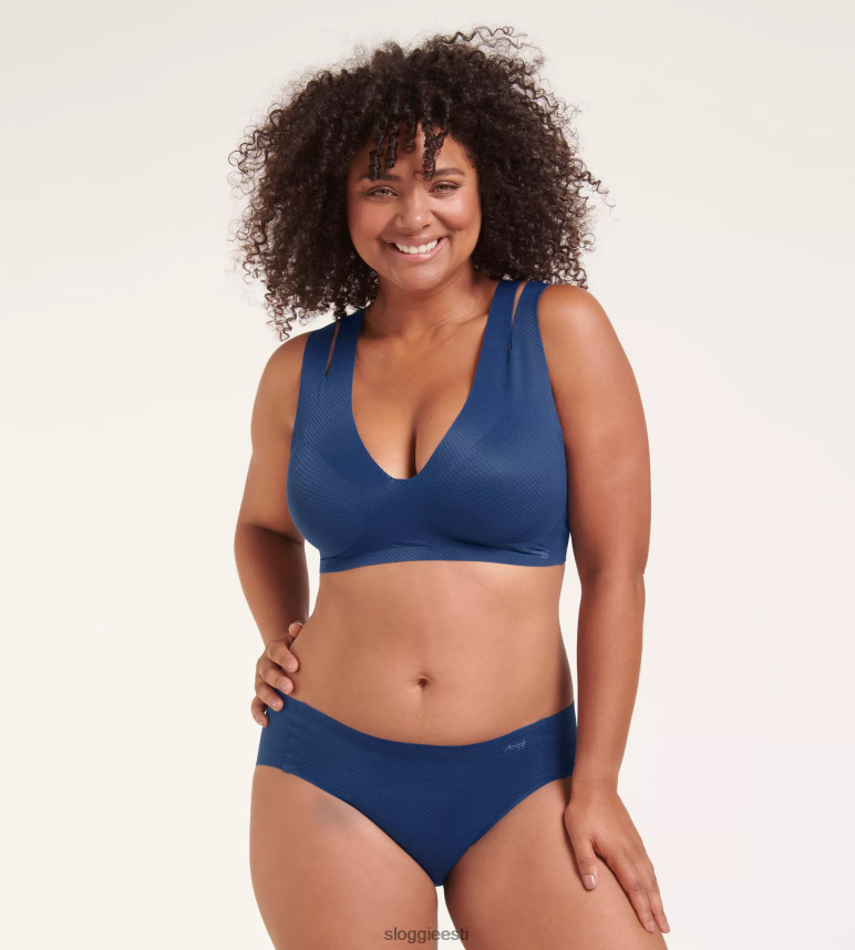 rinnahoidjad | sloggi naised null-tunne flow bralette 2Z6P64141 sinine safiir