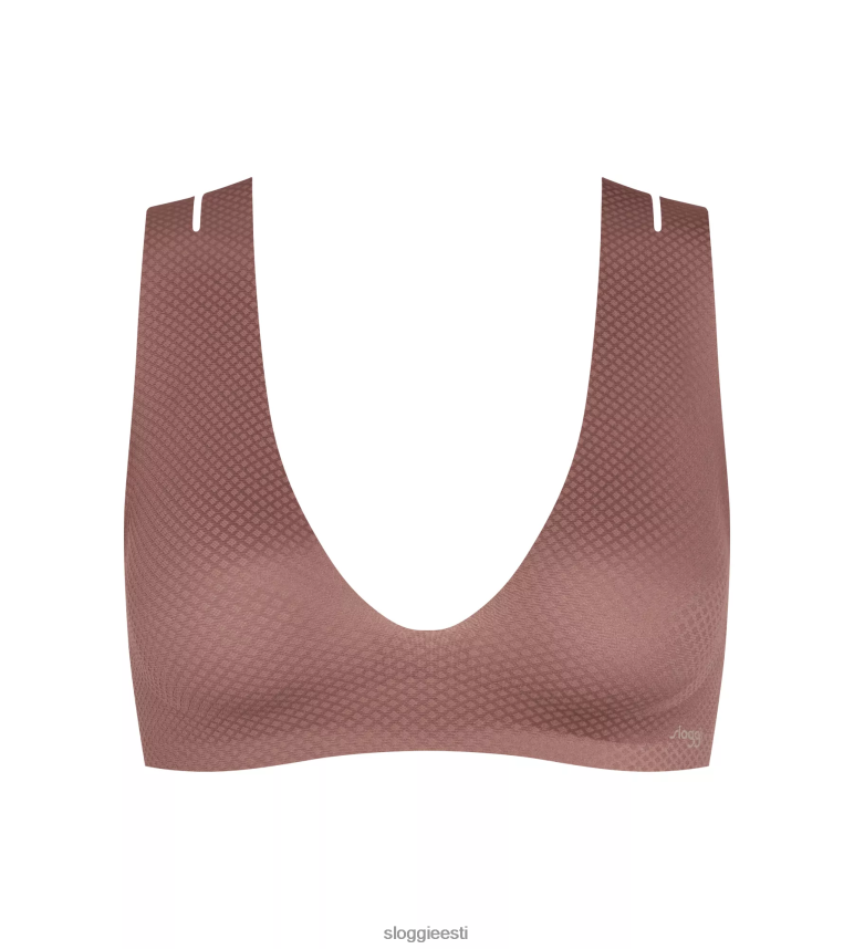 rinnahoidjad | sloggi naised null-tunne flow bralette 2Z6P64513 kakao