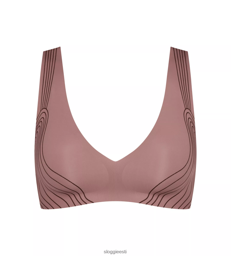 rinnahoidjad | sloggi naised zero feel bralette 2Z6P64477 kakao