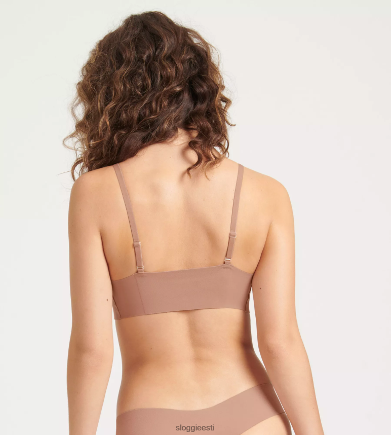rinnahoidjad | sloggi naised zero microfibre 2.0 bralette 2Z6P64458 kameepruun