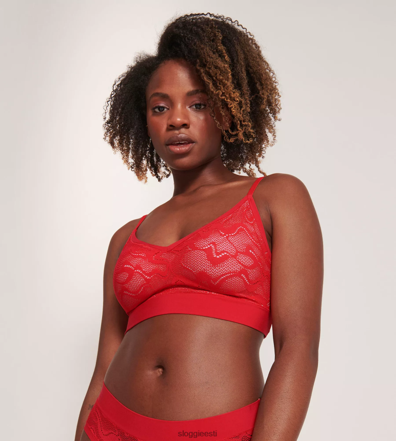 rinnahoidjad | sloggi naised go allround pitsiga polsterdatud rinnahoidja 2Z6P64526 mood