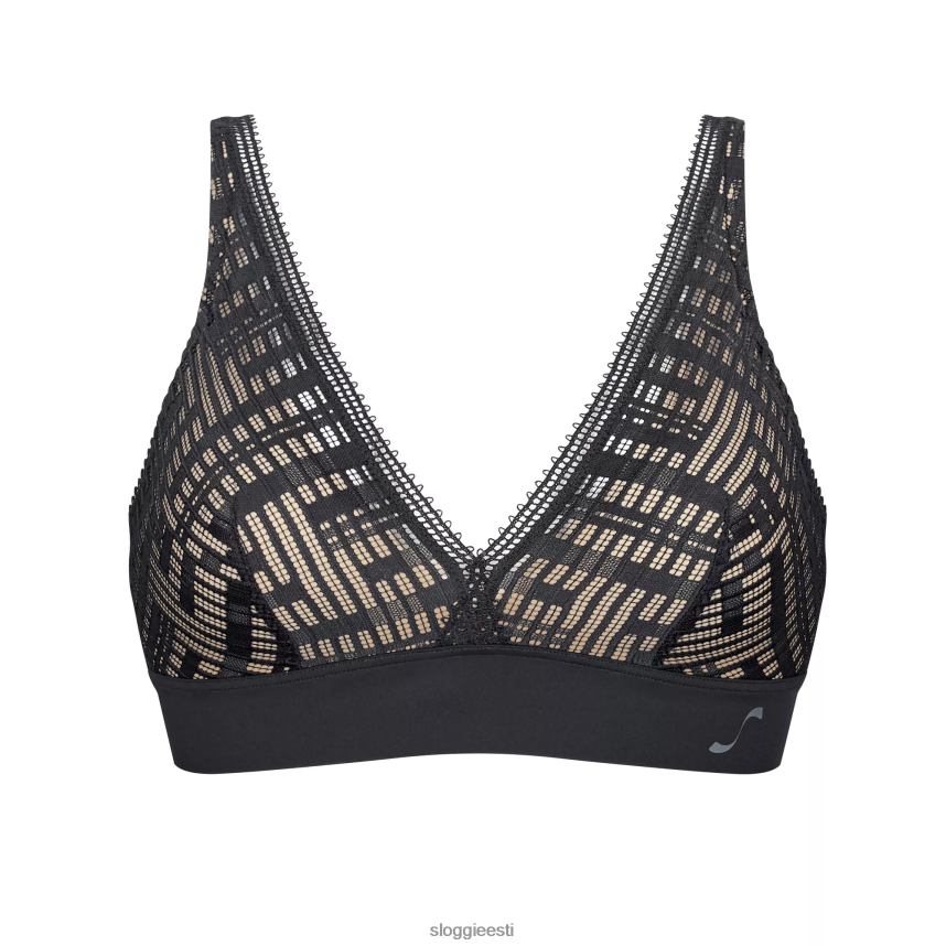 rinnahoidjad | sloggi naised s seitsme polsterdatud rinnahoidja 2Z6P64400 must