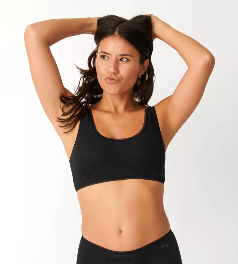 rinnahoidjad | sloggi naised kunagi värske rinnahoidja-top 2Z6P64641 must