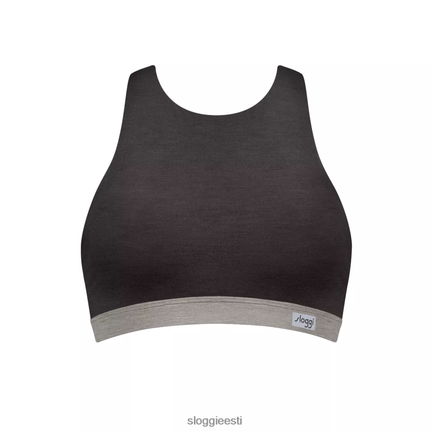 rinnahoidjad | sloggi naised liiguta flow bra-top 2Z6P64611 must kombinatsioon