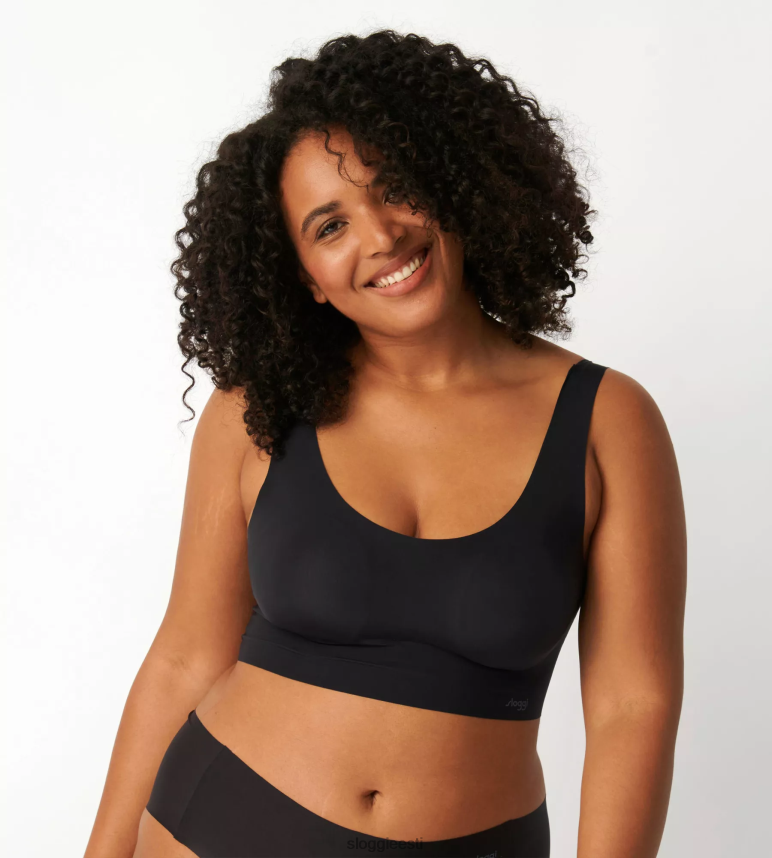 rinnahoidjad | sloggi naised null-tunne rinnahoidja-top 2Z6P64631 pruun - tume kombinatsioon