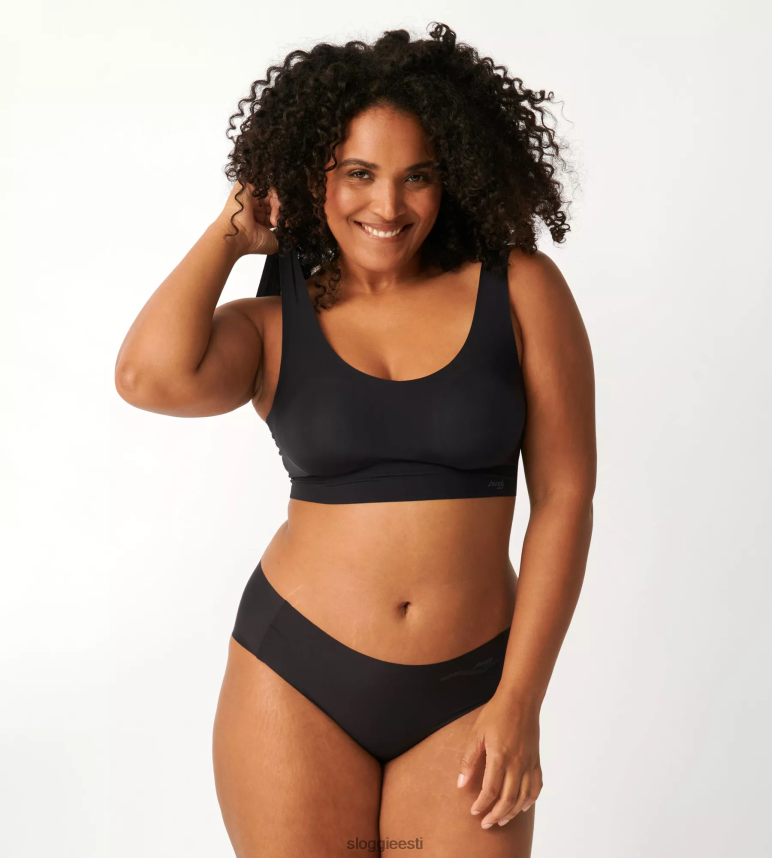 rinnahoidjad | sloggi naised null-tunne rinnahoidja-top 2Z6P64631 pruun - tume kombinatsioon