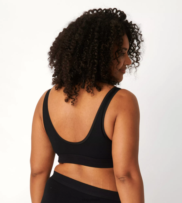 rinnahoidjad | sloggi naised topeltmugavus rinnahoidja-top 2Z6P64169 must