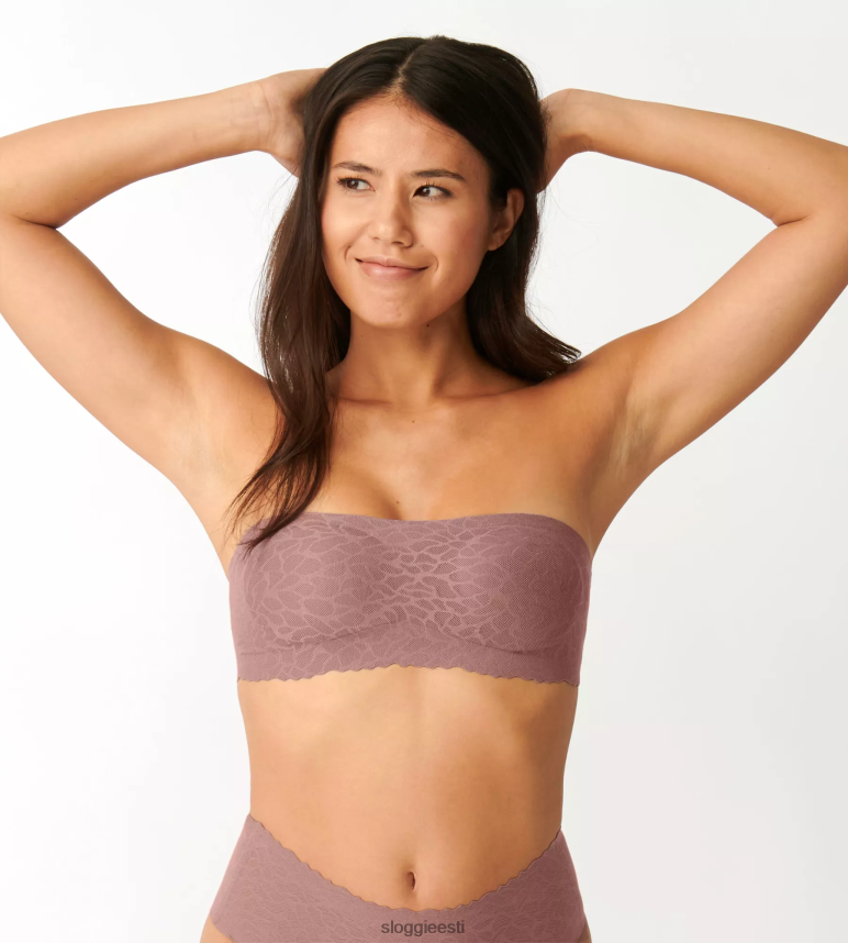 rinnahoidjad | sloggi naised null-tunnetusega pitsist bandeau rinnahoidja 2Z6P64429 kakao