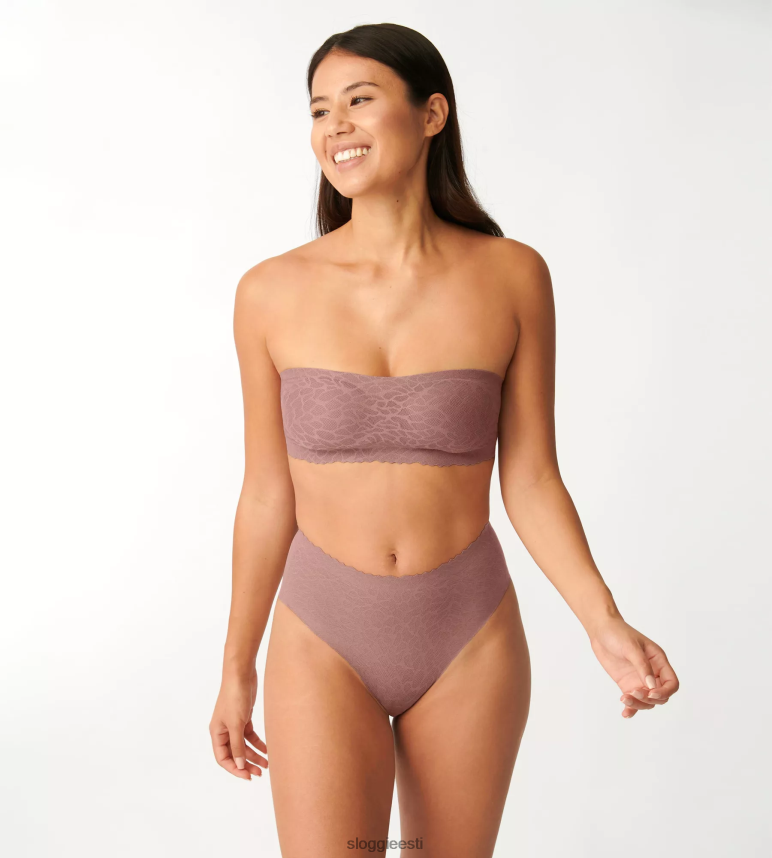 rinnahoidjad | sloggi naised null-tunnetusega pitsist bandeau rinnahoidja 2Z6P64429 kakao