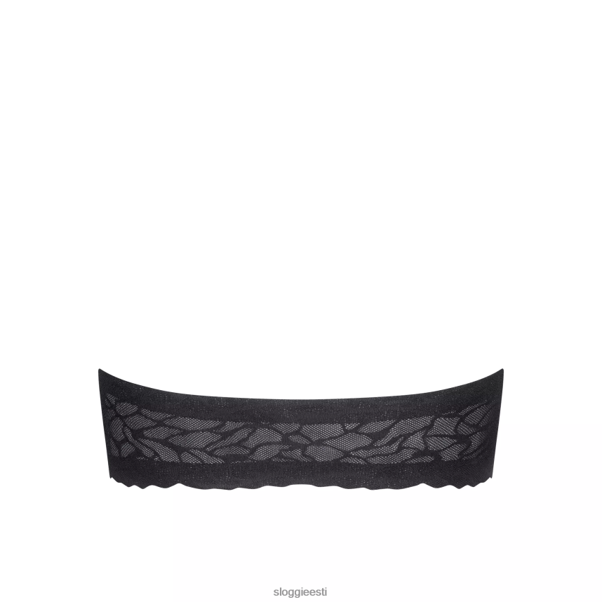 rinnahoidjad | sloggi naised null-tunnetusega pitsist bandeau rinnahoidja 2Z6P64655 must