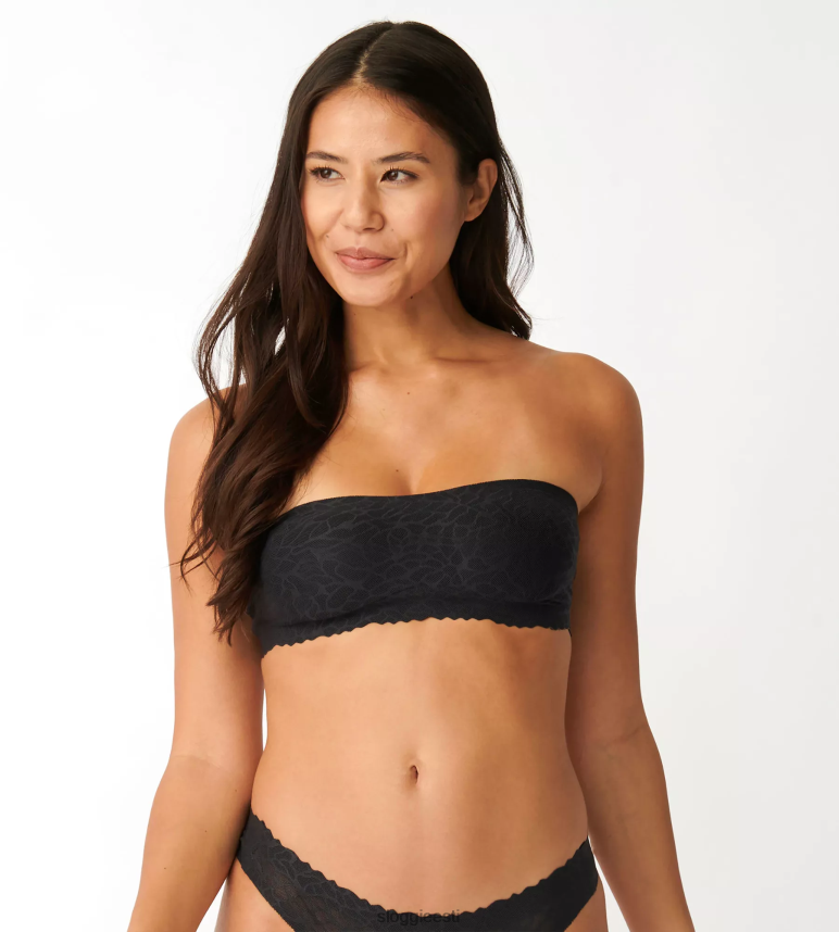 rinnahoidjad | sloggi naised null-tunnetusega pitsist bandeau rinnahoidja 2Z6P64655 must